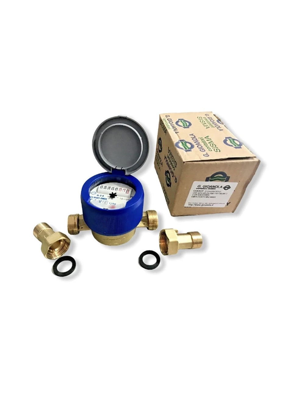 CONTATORE ACQUA A QUADRANTE ASCIUTTO DA 1/2”
