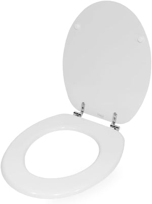 SEDILE WC BIANCO CON CERNIERE