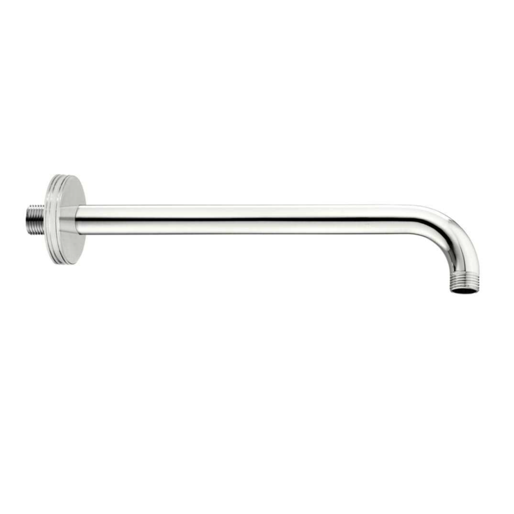 Tecom - Braccio doccia 35cm mod. tondo ottone