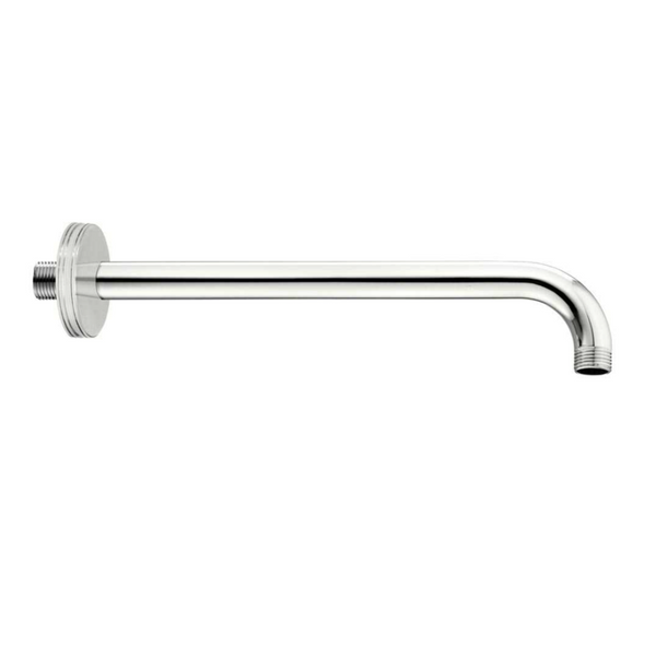 Tecom - Braccio doccia 35cm mod. tondo ottone